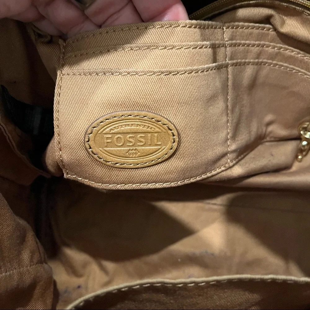 Fossil Sydney Polka Dot Satchel - Picture 13 of 15